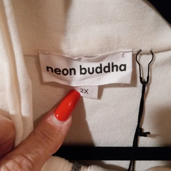 Neon Buddha Cream Utility Jacket - Picture 4 of 7